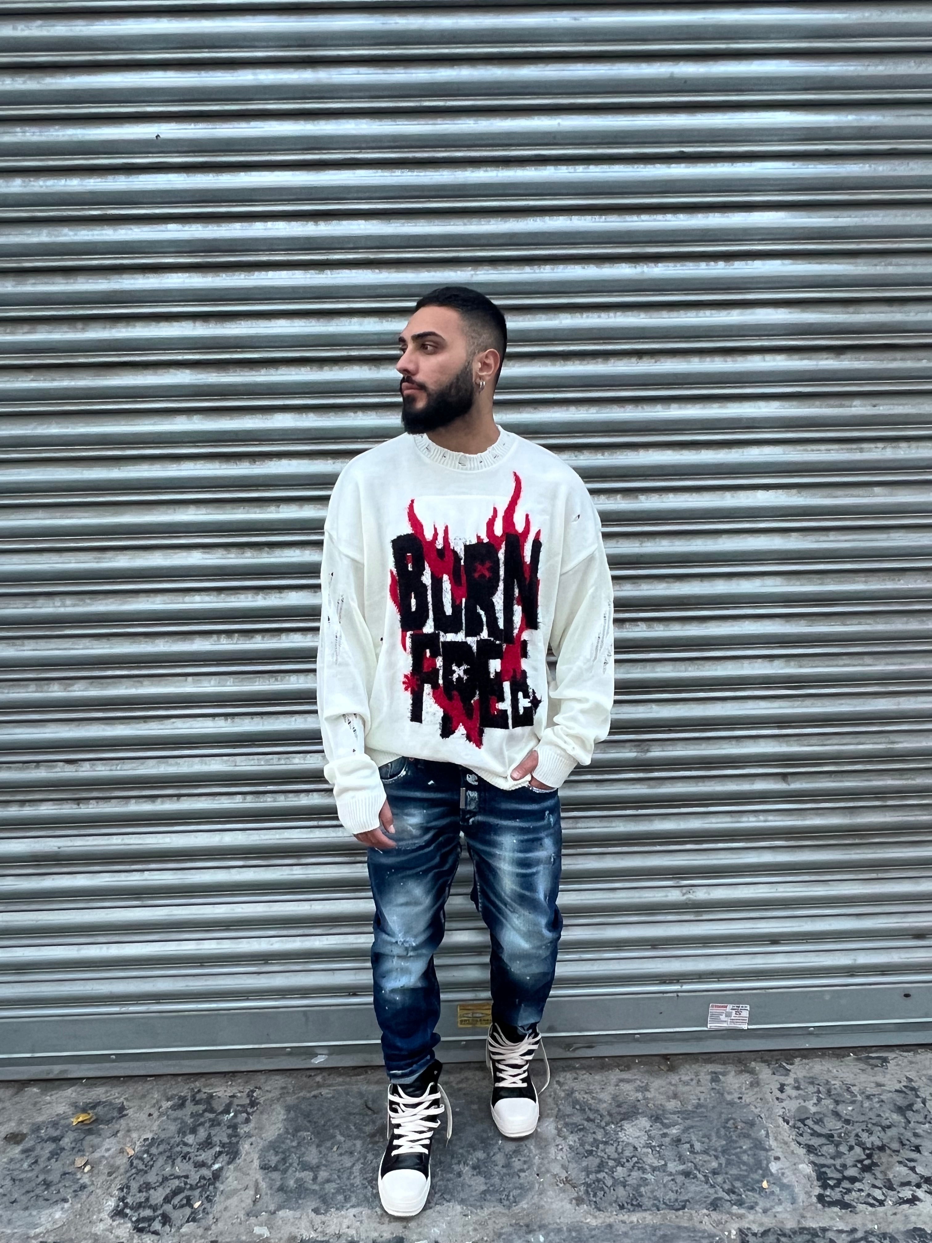 PULL MANICA A GUANTO BURN FREE