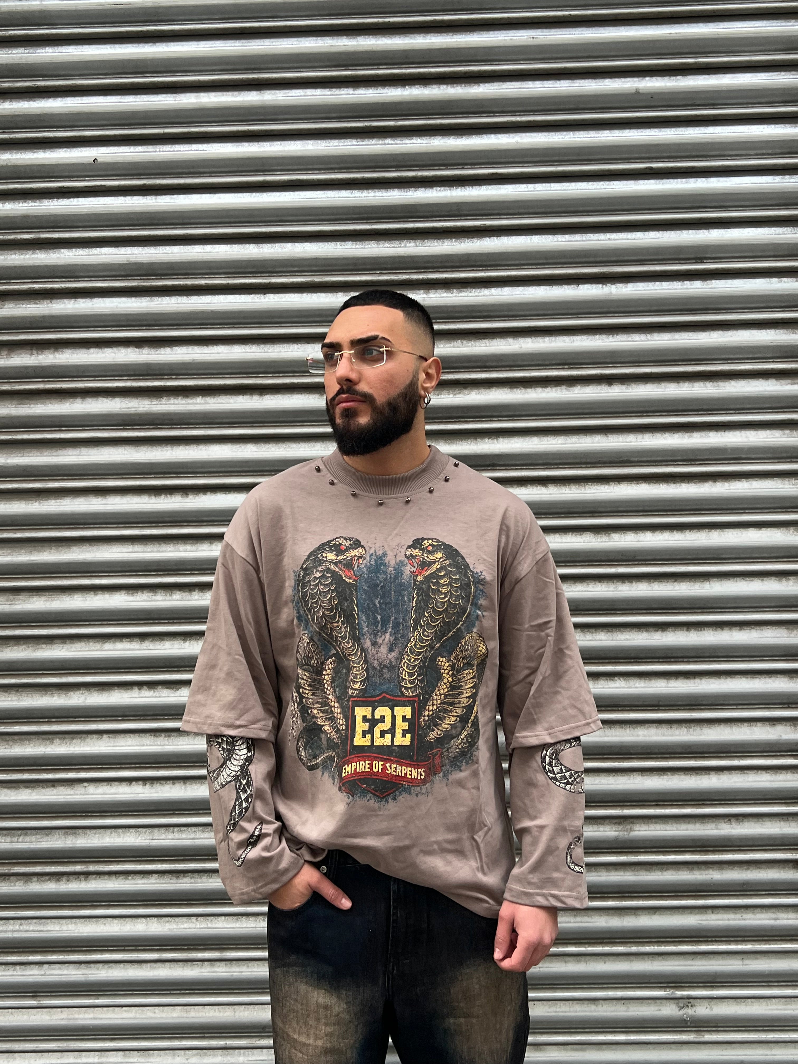 LONG SLEEVE DOUBLE SNAKE