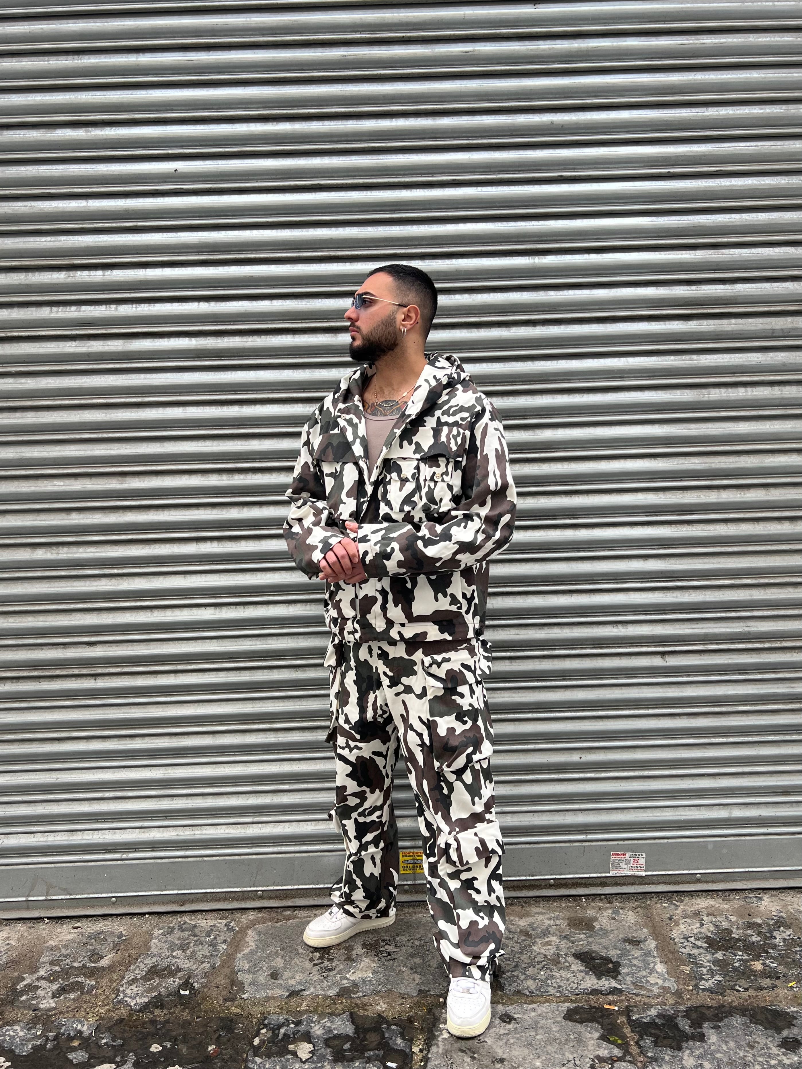 COORDINATO VULCANO MIMETICO