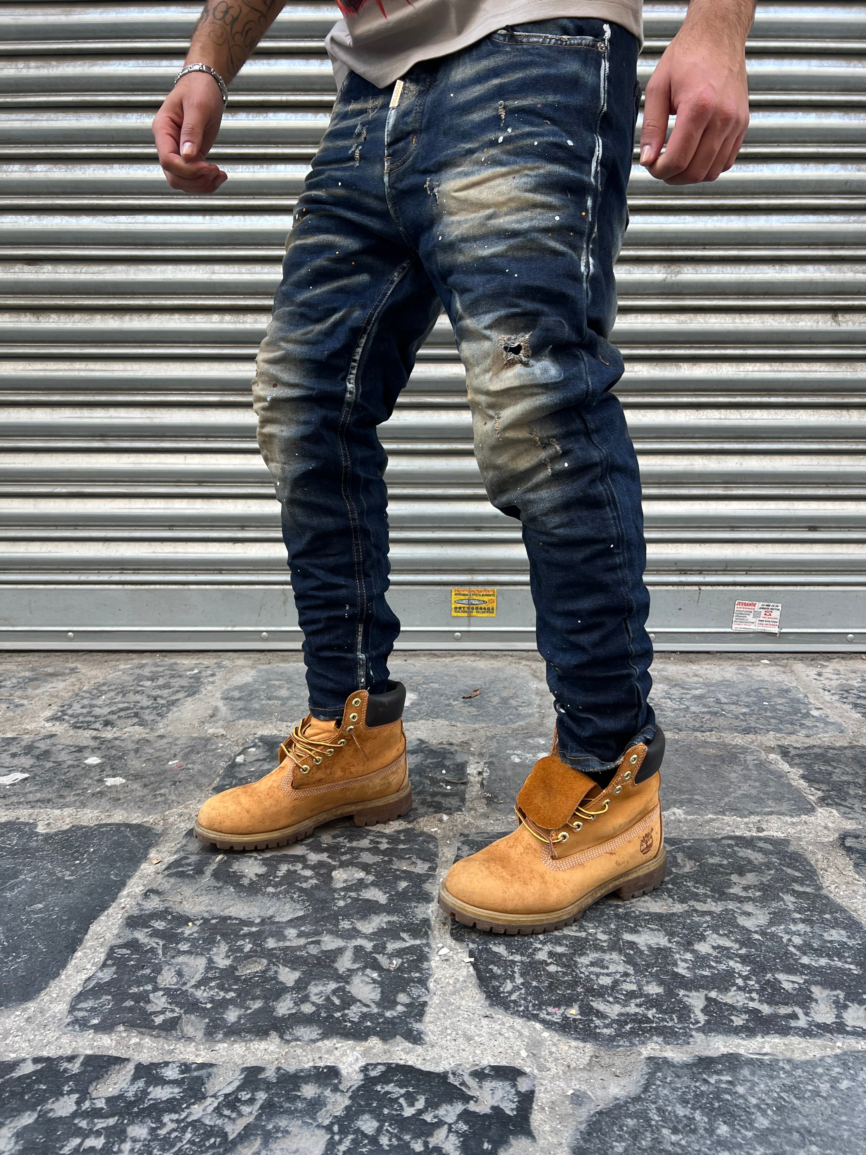 BIKER DROPPED SABBIATO