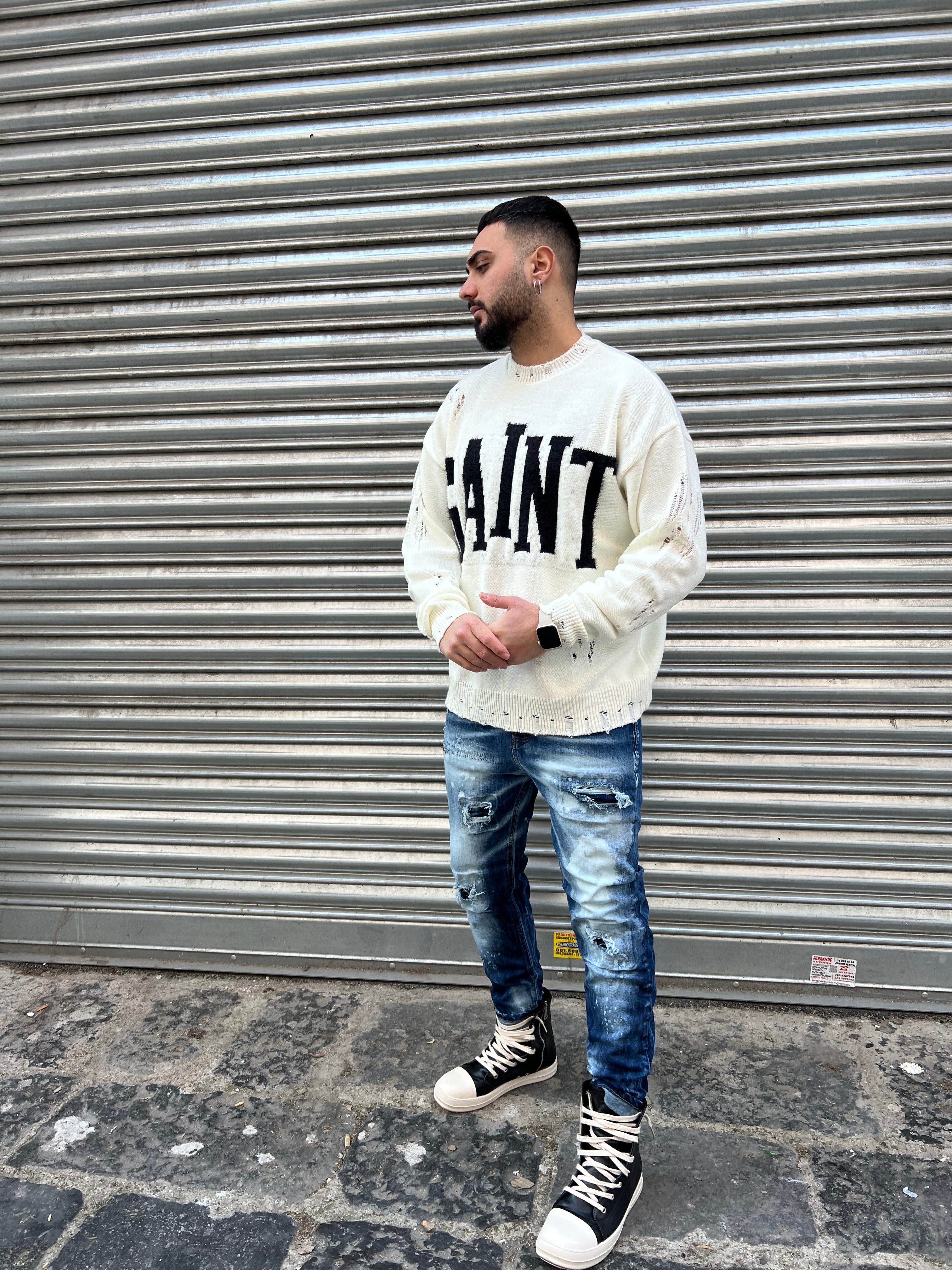 MAGLIONE SAINT WHITHE