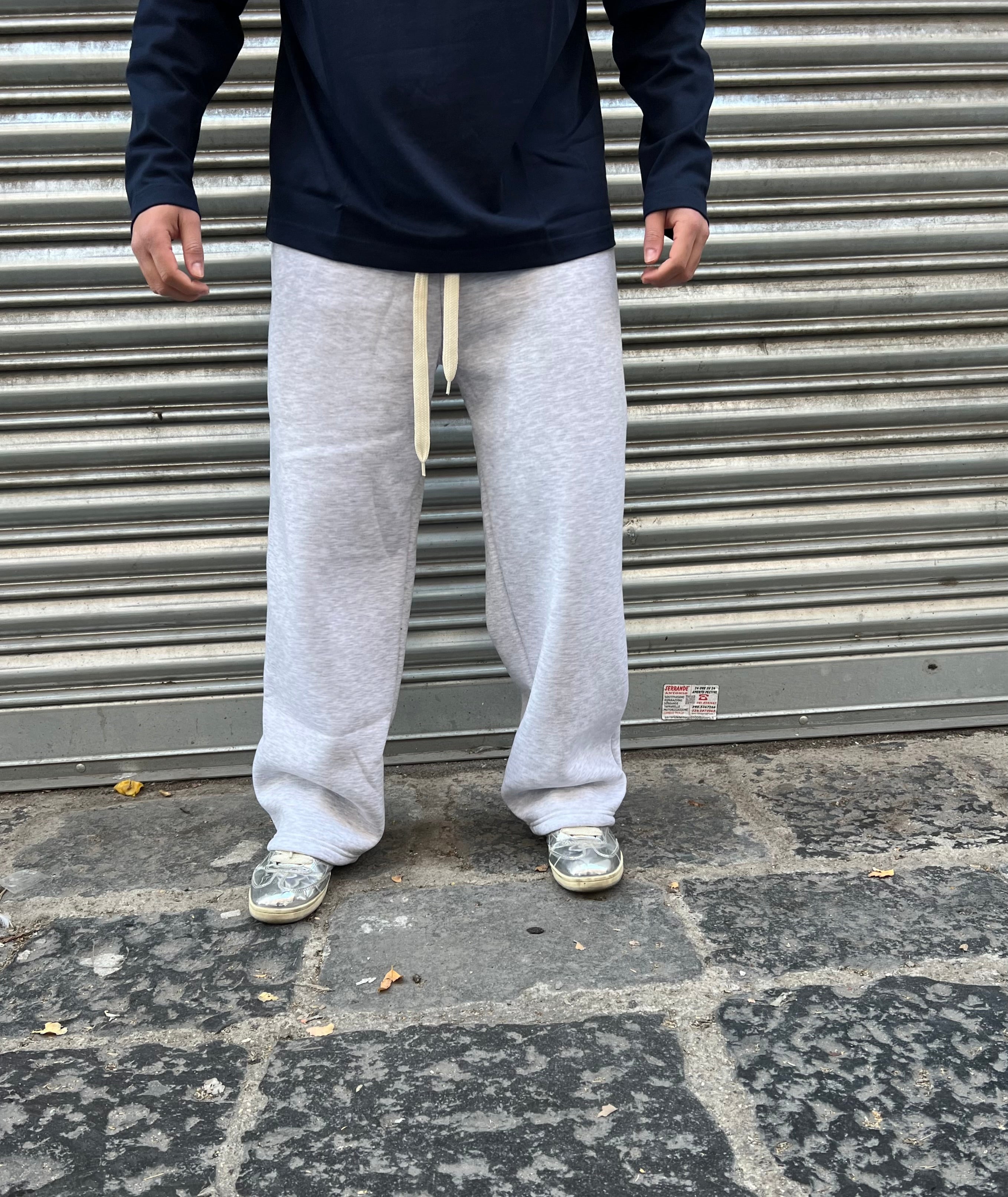 PANTATUTA DRIP GRIGIO