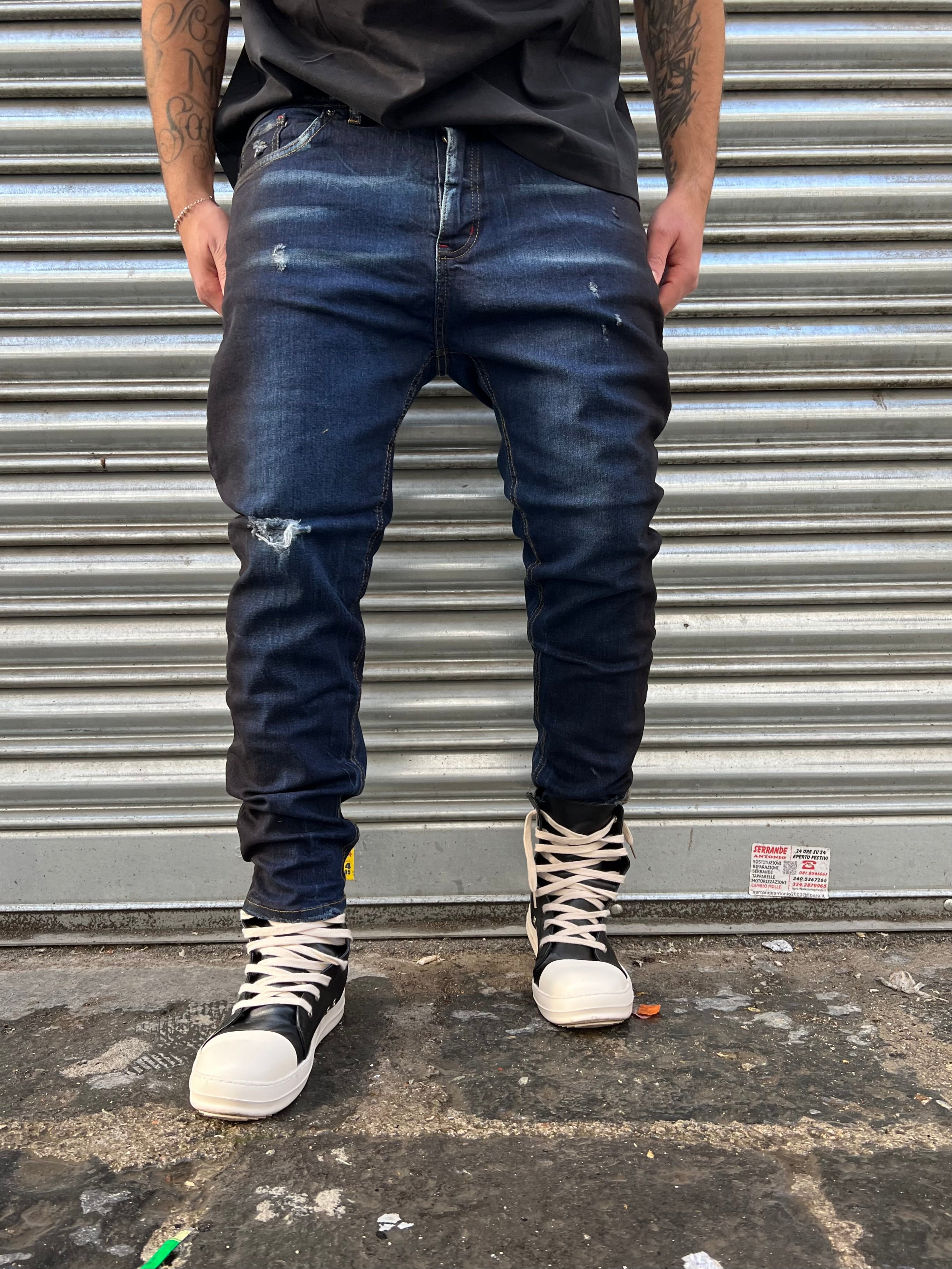 JEANS TH BLUE & BLACK