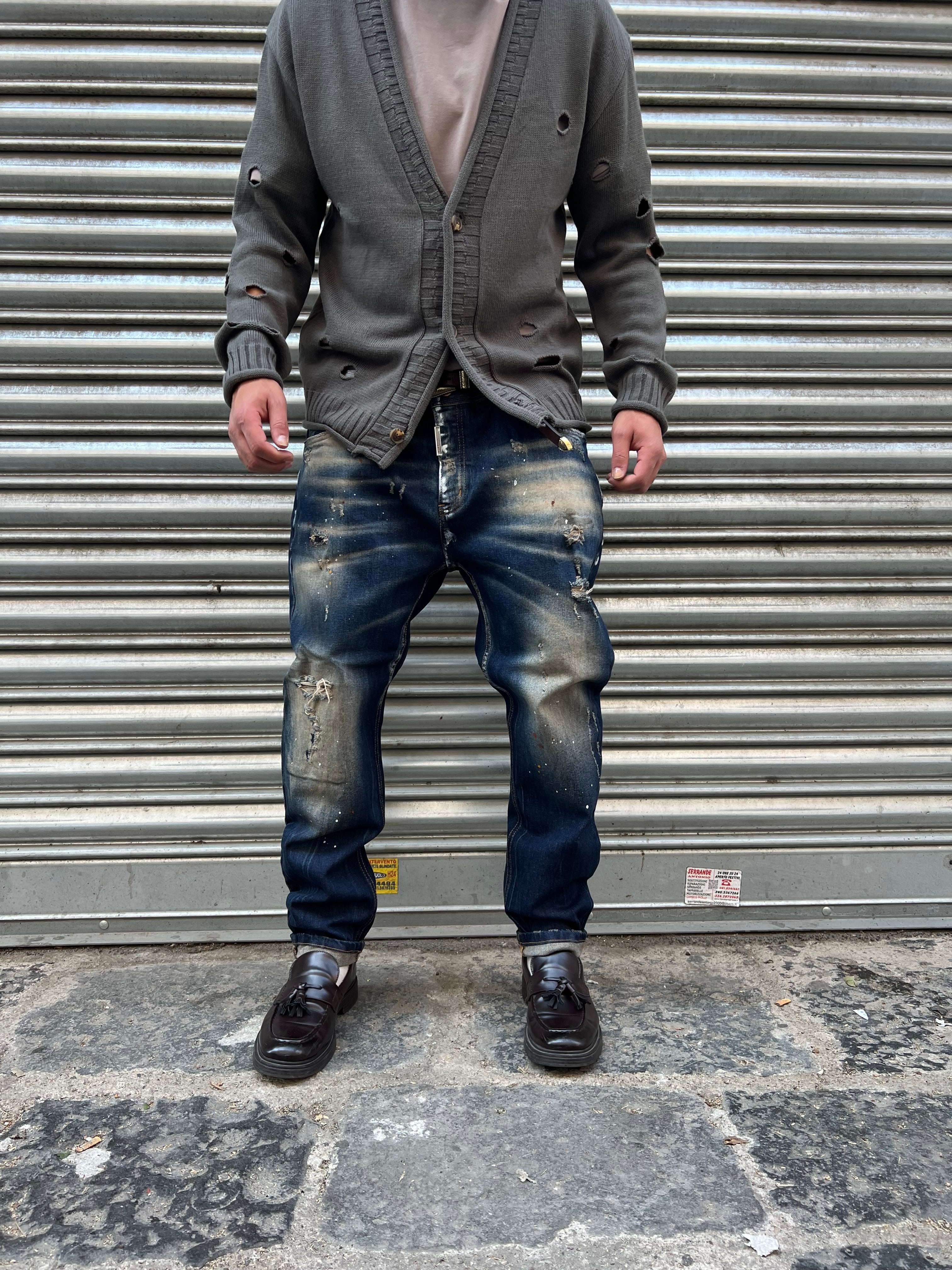 DENIM DUFFY SABBIATO