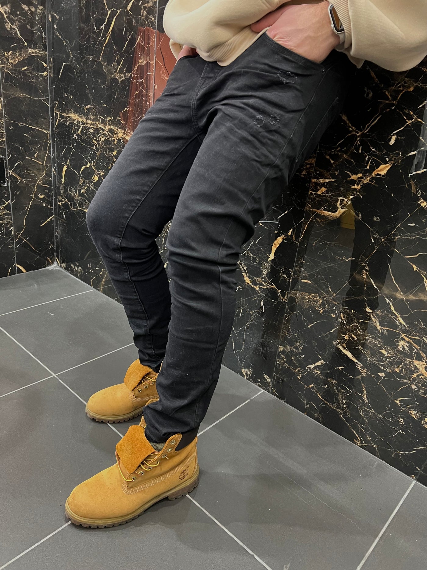 Jeans webber SLIM FIT nero