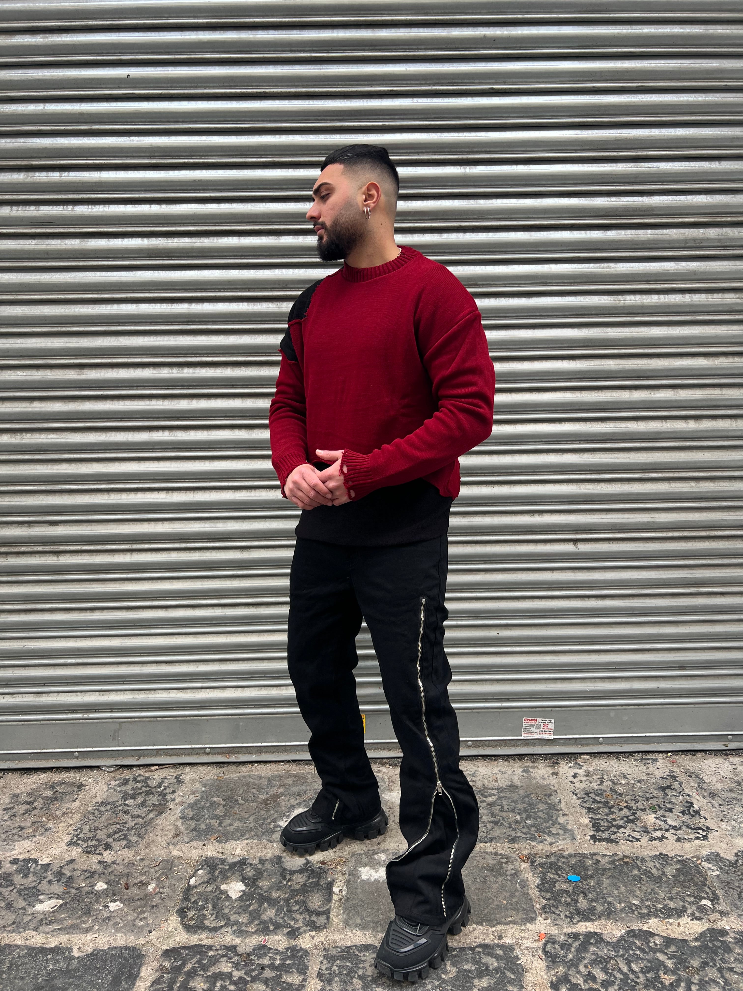 MAGLIONE TOKYO BICOLOR