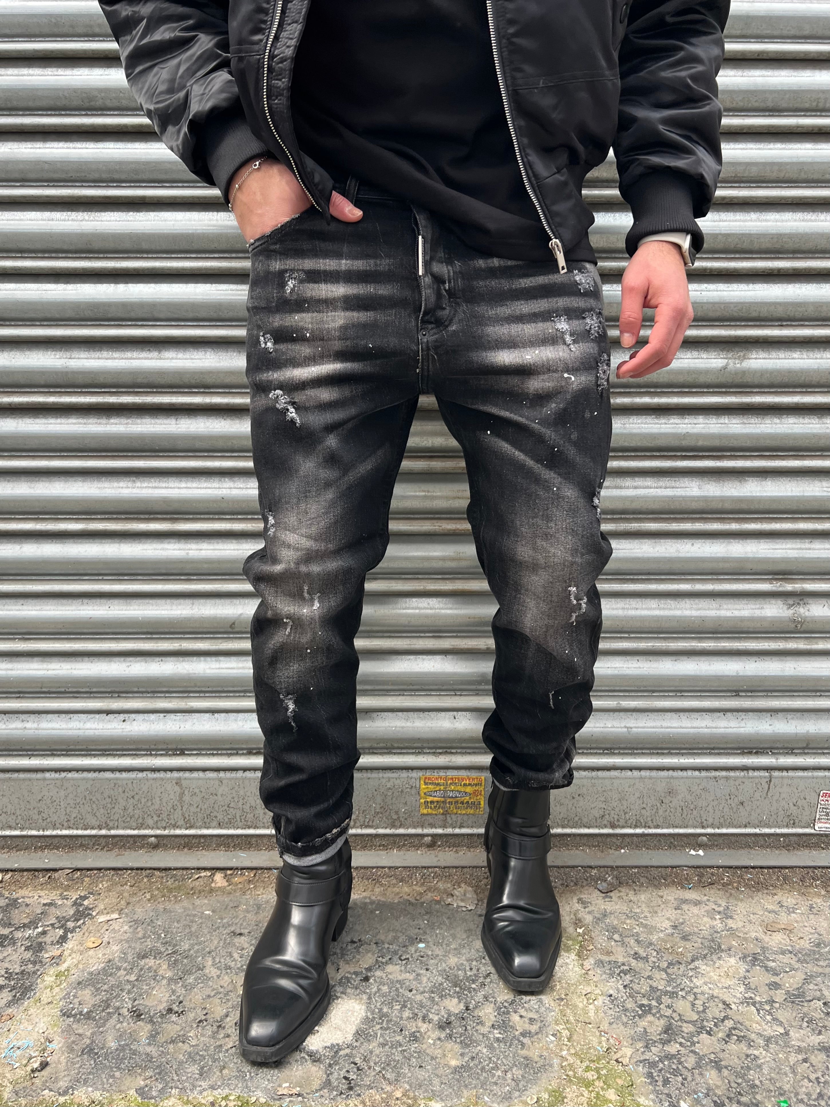 JEANS DS2 BLACK